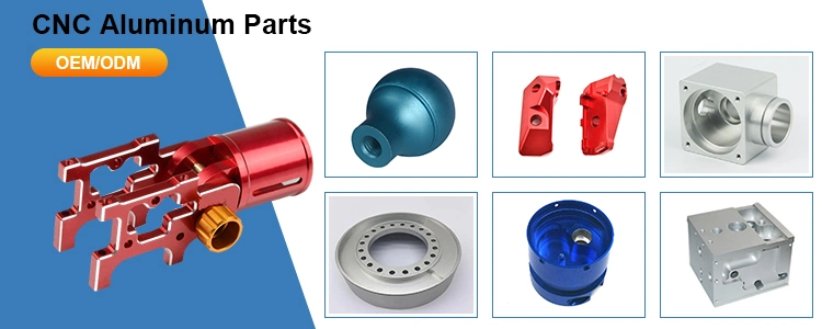 Aluminum Stainless Steel Parts Machining High Precision Parts Measured by CMM Equipment